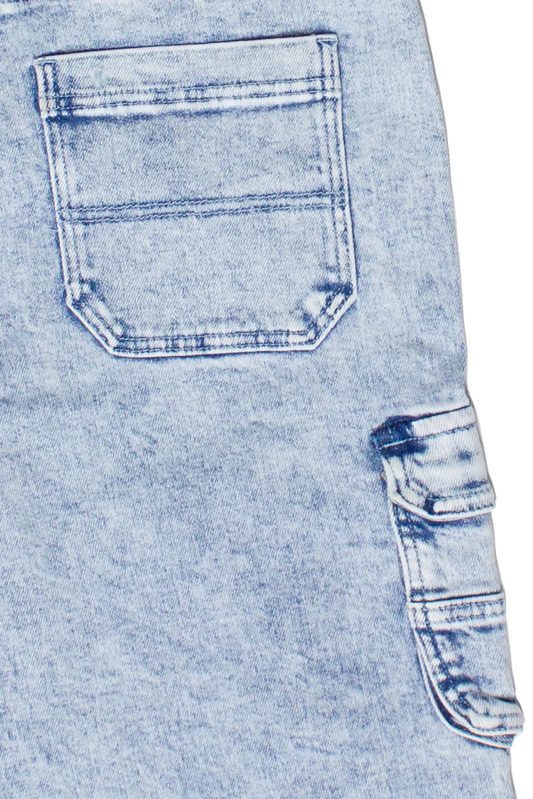 Acid Wash Cargo Jorts - Image 19